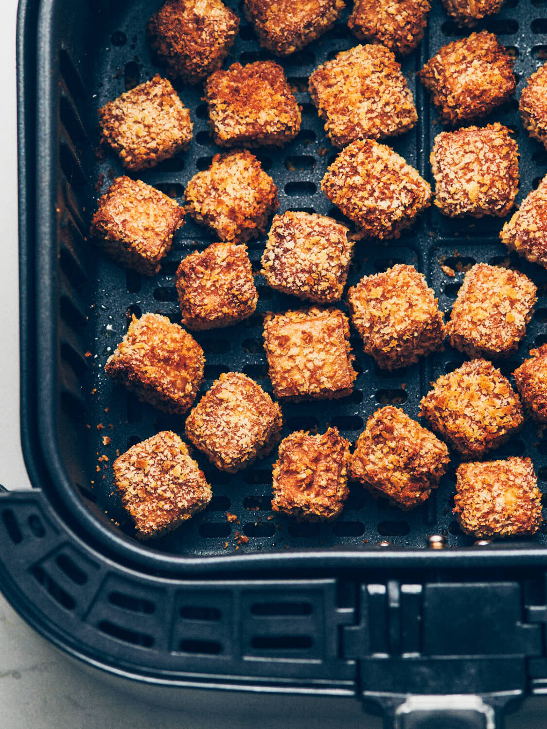 Crispy Breaded Air Fryer Tofu Evergreen Kitchen