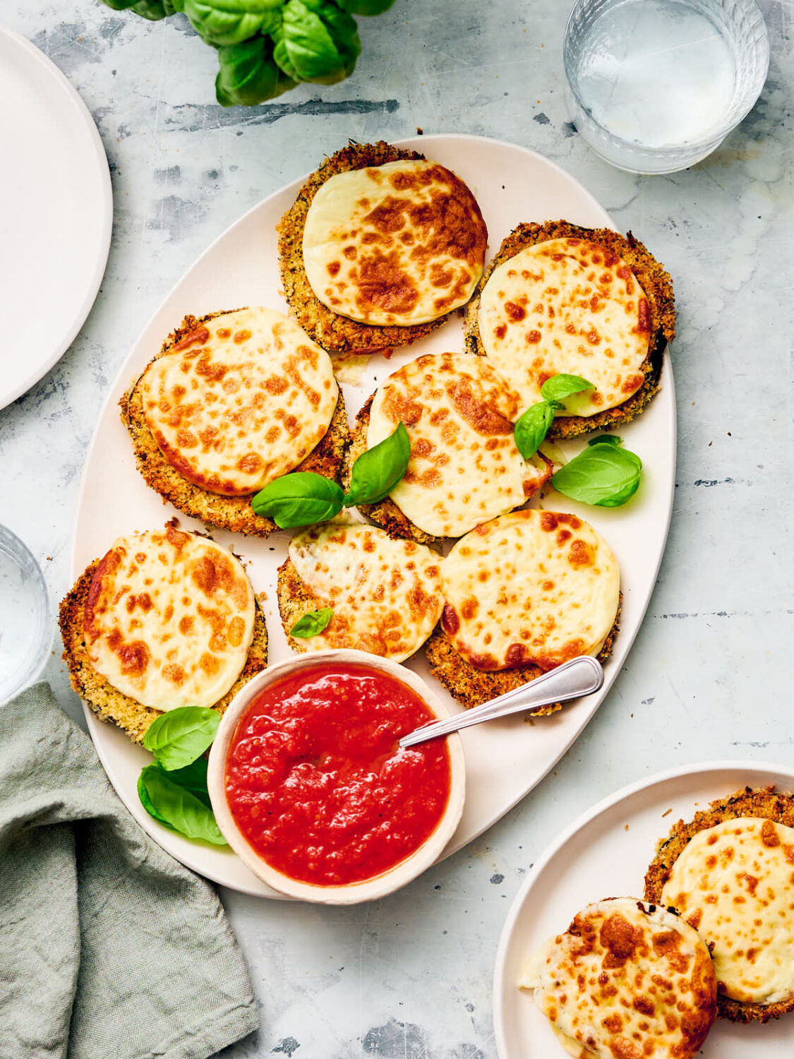 Air Fryer Eggplant Parmesan - Evergreen Kitchen