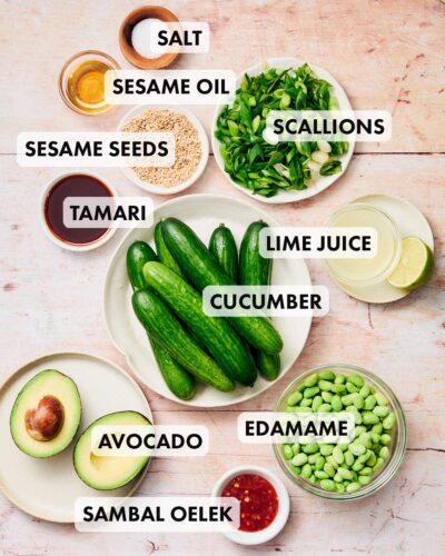 Spicy Cucumber Salad - Evergreen Kitchen